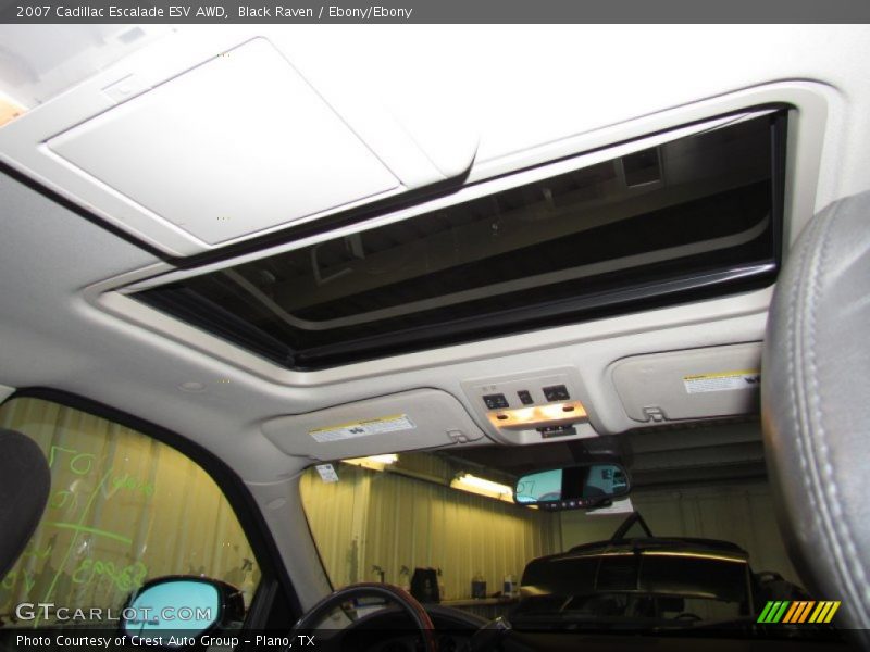 Black Raven / Ebony/Ebony 2007 Cadillac Escalade ESV AWD