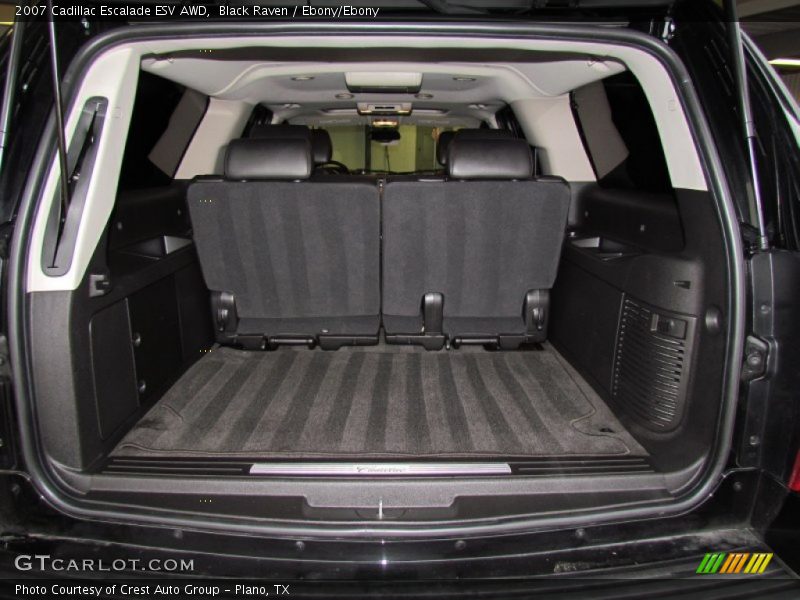 Black Raven / Ebony/Ebony 2007 Cadillac Escalade ESV AWD