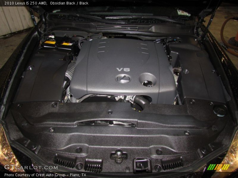 Obsidian Black / Black 2010 Lexus IS 250 AWD