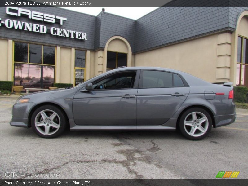 Anthracite Metallic / Ebony 2004 Acura TL 3.2