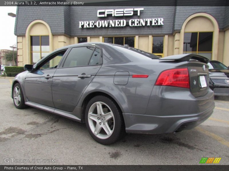 Anthracite Metallic / Ebony 2004 Acura TL 3.2