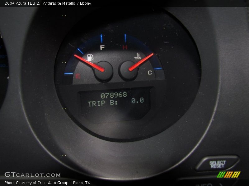 Anthracite Metallic / Ebony 2004 Acura TL 3.2