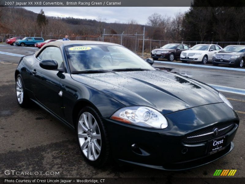 Front 3/4 View of 2007 XK XK8 Convertible