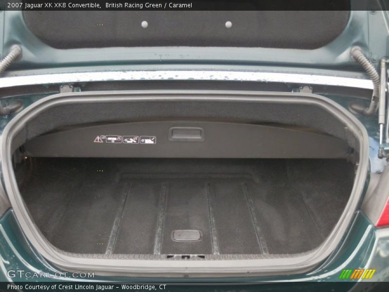 British Racing Green / Caramel 2007 Jaguar XK XK8 Convertible