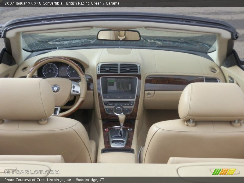 British Racing Green / Caramel 2007 Jaguar XK XK8 Convertible