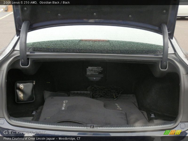 Obsidian Black / Black 2008 Lexus IS 250 AWD