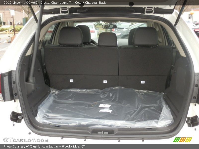 Crystal Champagne Tri-Coat / Charcoal Black 2012 Lincoln MKX AWD