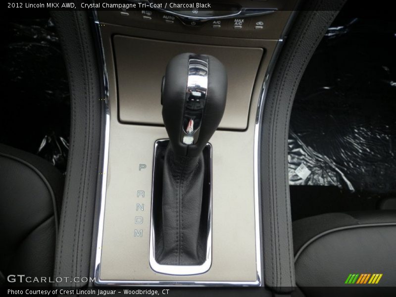 Crystal Champagne Tri-Coat / Charcoal Black 2012 Lincoln MKX AWD
