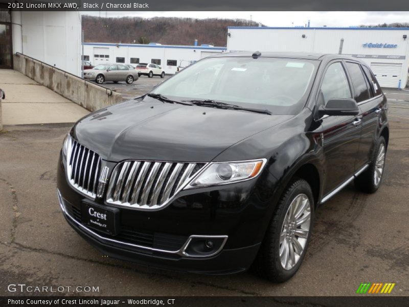 Black / Charcoal Black 2012 Lincoln MKX AWD