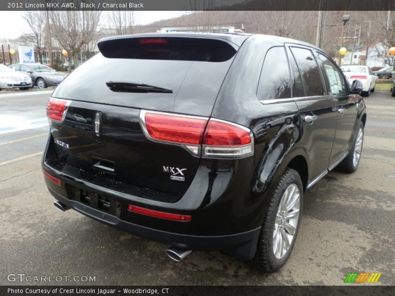 Black / Charcoal Black 2012 Lincoln MKX AWD