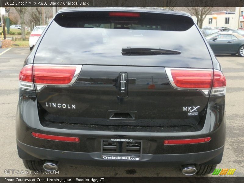 Black / Charcoal Black 2012 Lincoln MKX AWD