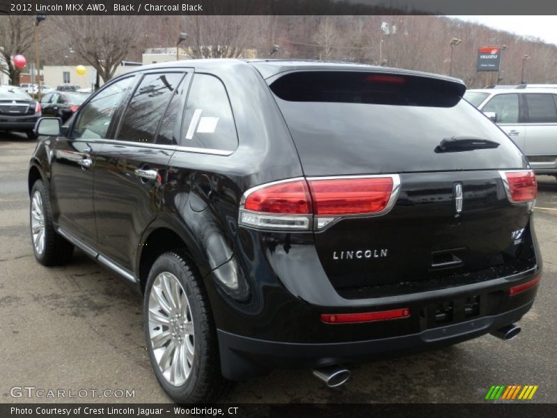 Black / Charcoal Black 2012 Lincoln MKX AWD