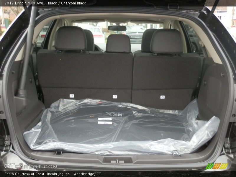 Black / Charcoal Black 2012 Lincoln MKX AWD