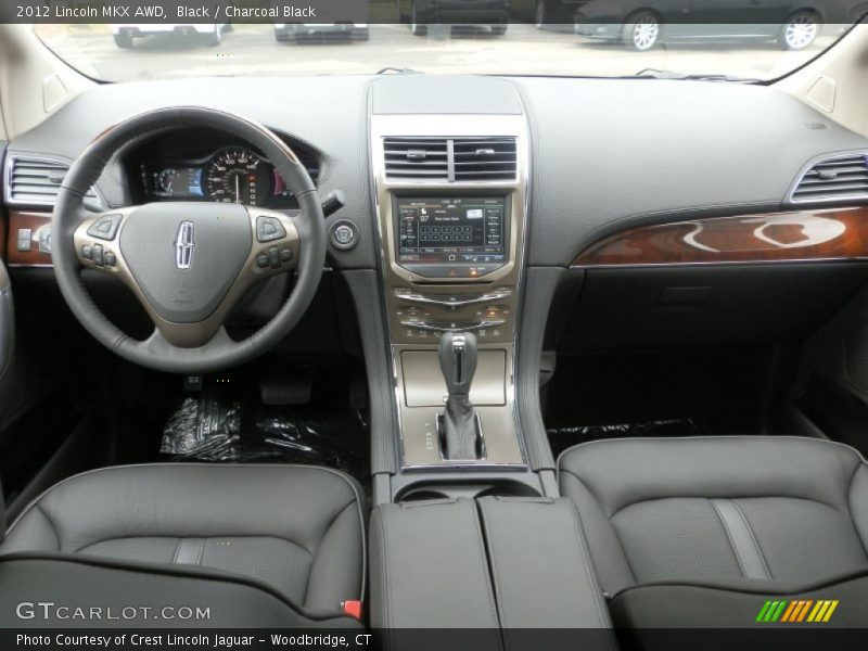 Dashboard of 2012 MKX AWD