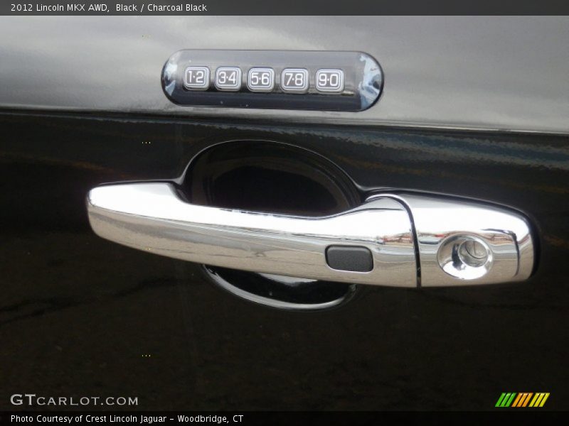 Black / Charcoal Black 2012 Lincoln MKX AWD
