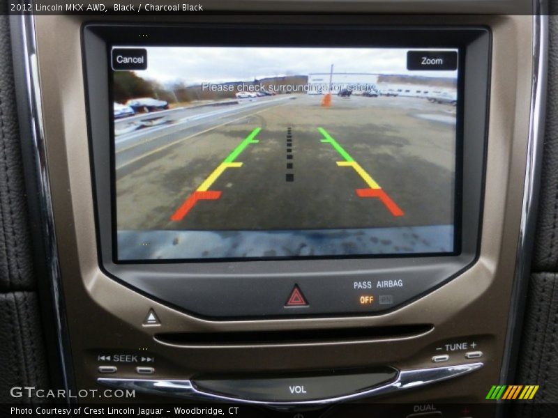 Black / Charcoal Black 2012 Lincoln MKX AWD