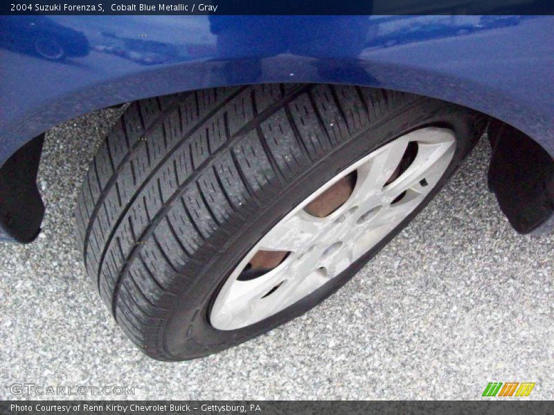 Cobalt Blue Metallic / Gray 2004 Suzuki Forenza S