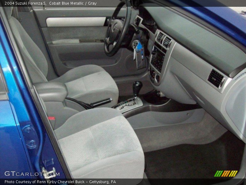 Cobalt Blue Metallic / Gray 2004 Suzuki Forenza S