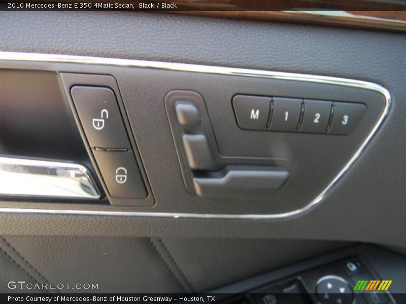 Black / Black 2010 Mercedes-Benz E 350 4Matic Sedan