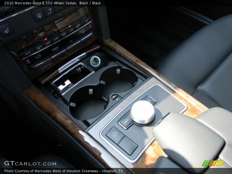 Black / Black 2010 Mercedes-Benz E 350 4Matic Sedan