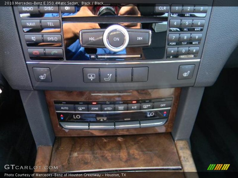 Black / Black 2010 Mercedes-Benz E 350 4Matic Sedan