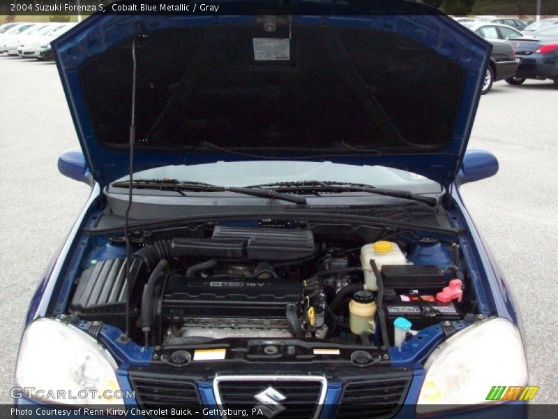 Cobalt Blue Metallic / Gray 2004 Suzuki Forenza S