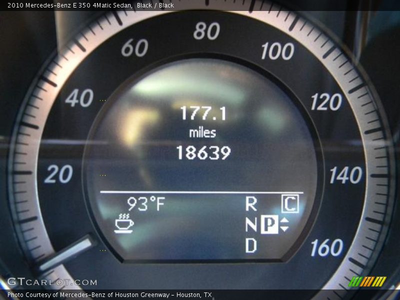 Black / Black 2010 Mercedes-Benz E 350 4Matic Sedan