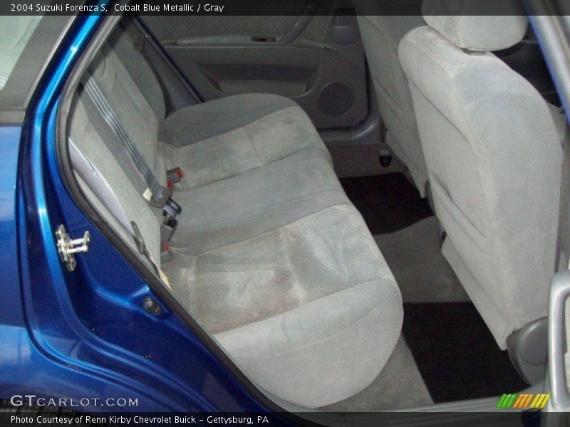 Cobalt Blue Metallic / Gray 2004 Suzuki Forenza S