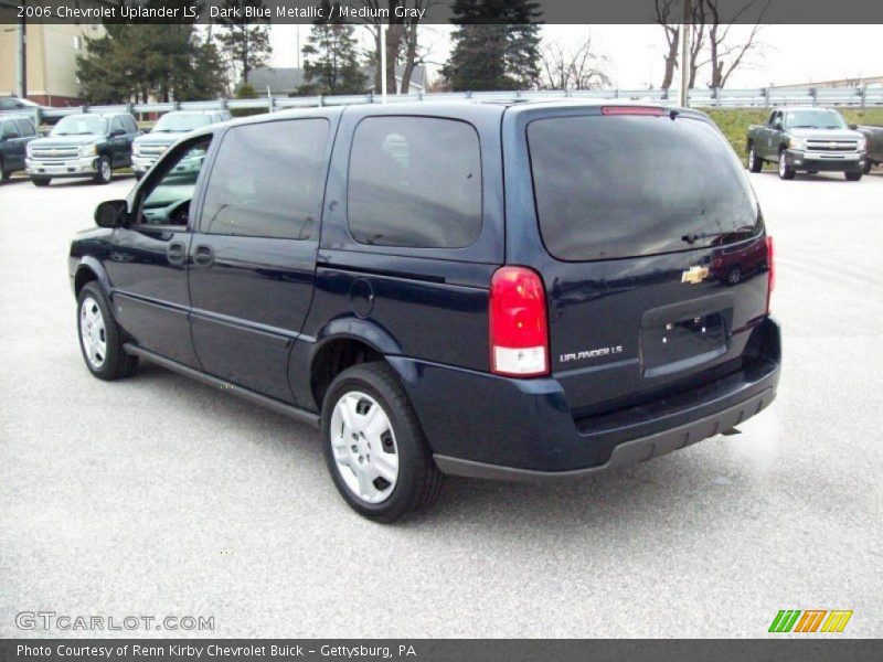 Dark Blue Metallic / Medium Gray 2006 Chevrolet Uplander LS