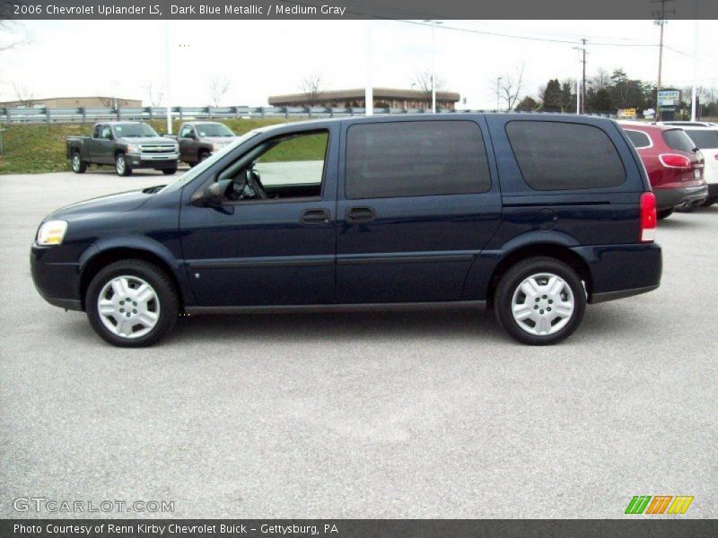 Dark Blue Metallic / Medium Gray 2006 Chevrolet Uplander LS