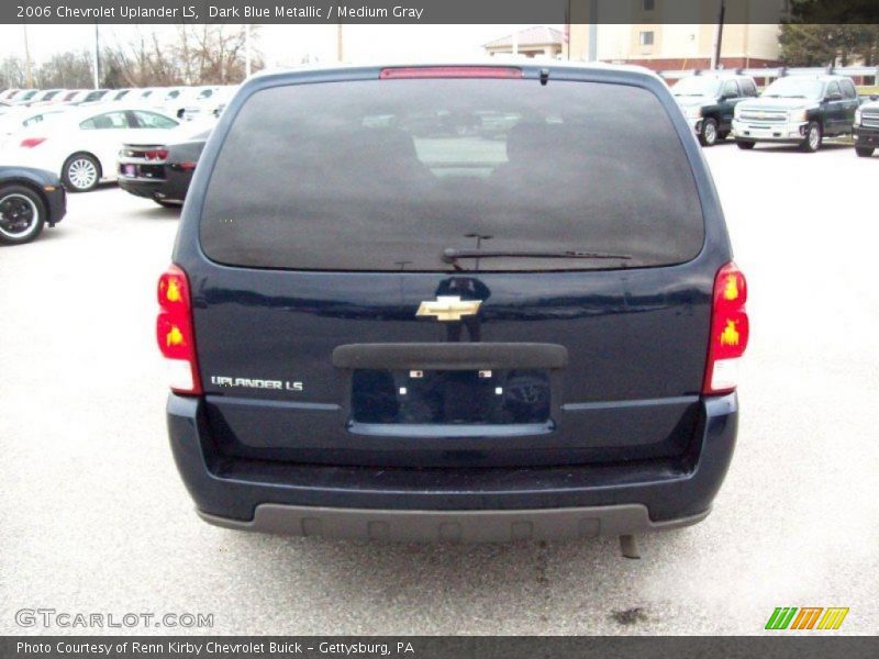 Dark Blue Metallic / Medium Gray 2006 Chevrolet Uplander LS