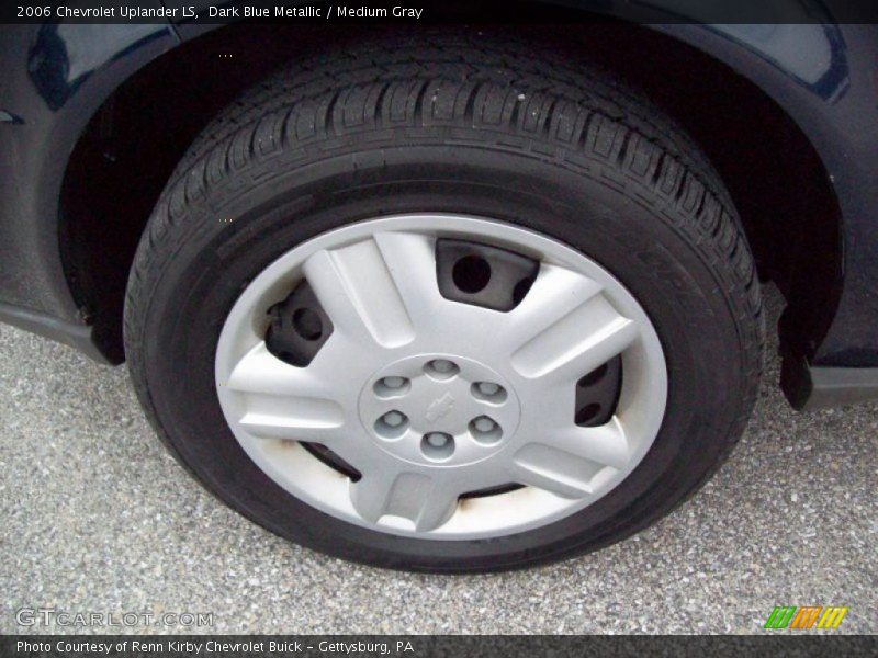 Dark Blue Metallic / Medium Gray 2006 Chevrolet Uplander LS