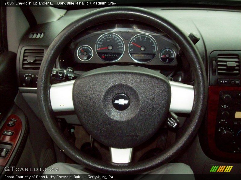 Dark Blue Metallic / Medium Gray 2006 Chevrolet Uplander LS