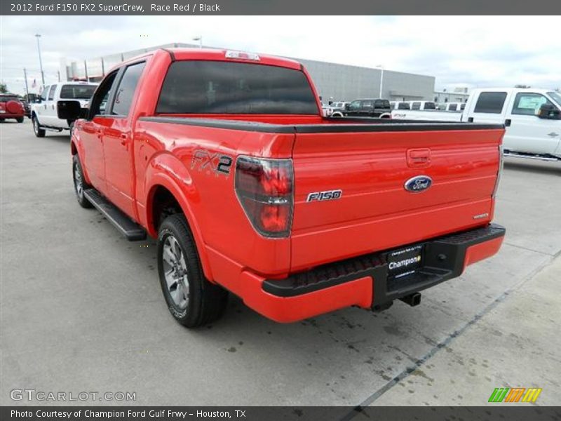 Race Red / Black 2012 Ford F150 FX2 SuperCrew
