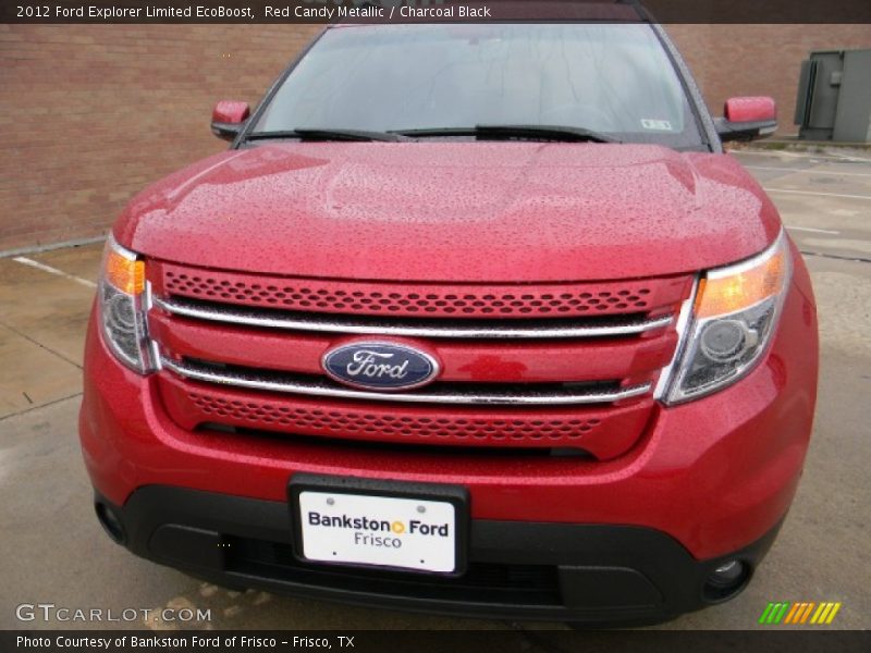 Red Candy Metallic / Charcoal Black 2012 Ford Explorer Limited EcoBoost