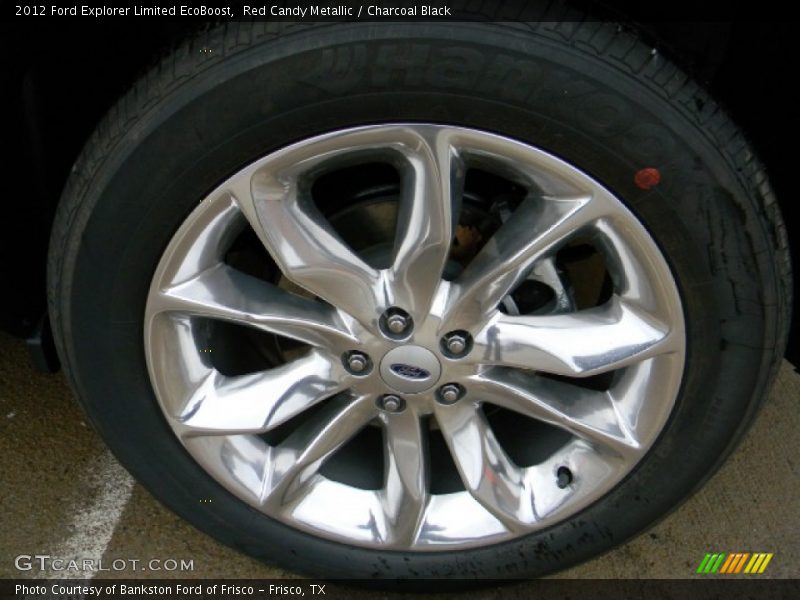 Red Candy Metallic / Charcoal Black 2012 Ford Explorer Limited EcoBoost