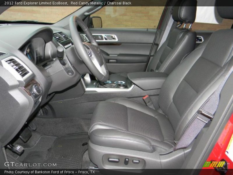 Red Candy Metallic / Charcoal Black 2012 Ford Explorer Limited EcoBoost
