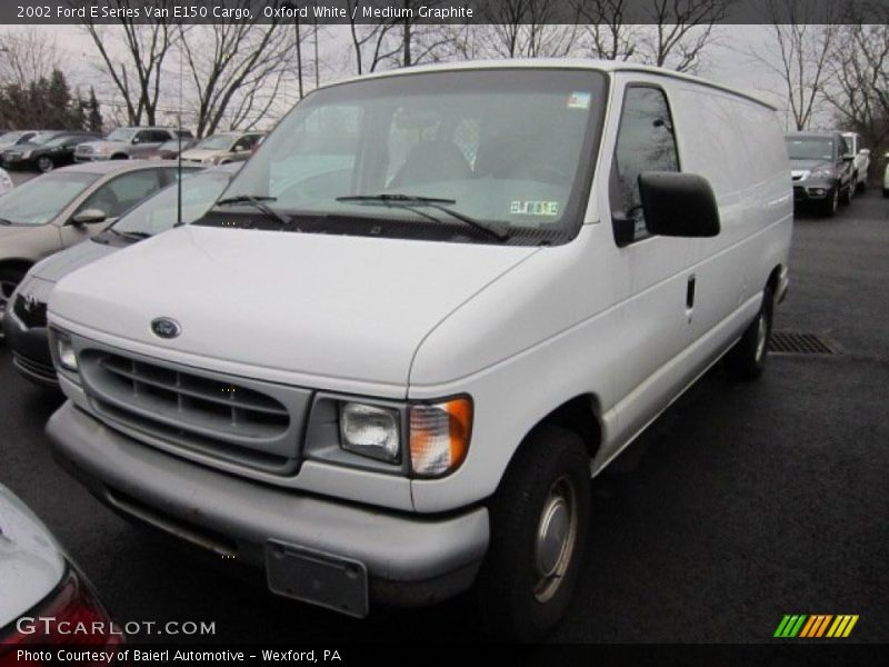 Front 3/4 View of 2002 E Series Van E150 Cargo