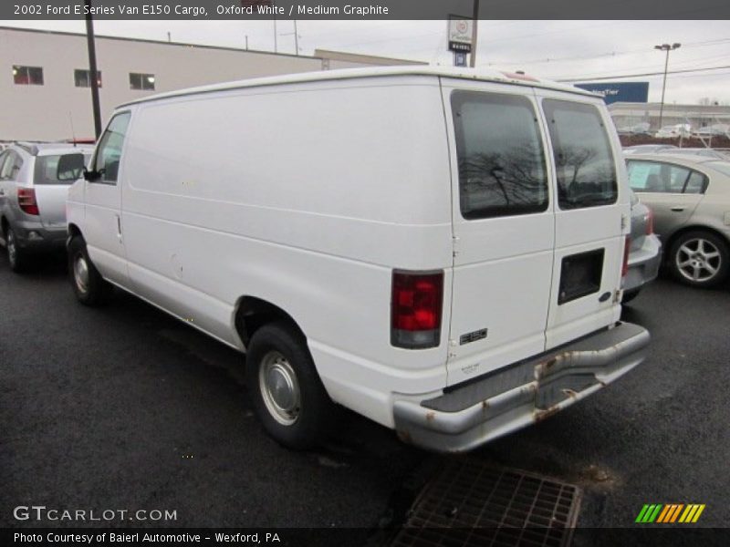  2002 E Series Van E150 Cargo Oxford White