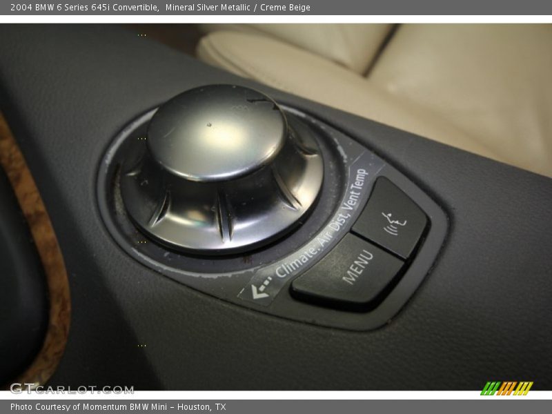 Controls of 2004 6 Series 645i Convertible