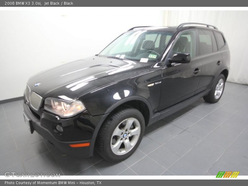 Jet Black / Black 2008 BMW X3 3.0si