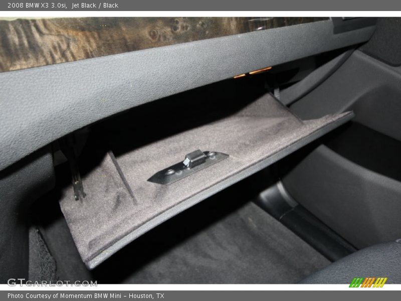 Jet Black / Black 2008 BMW X3 3.0si