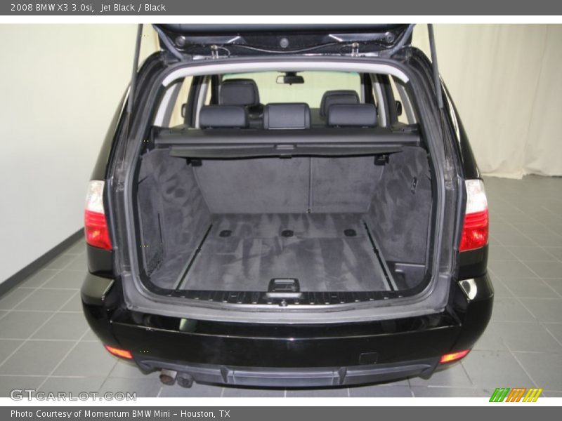 Jet Black / Black 2008 BMW X3 3.0si