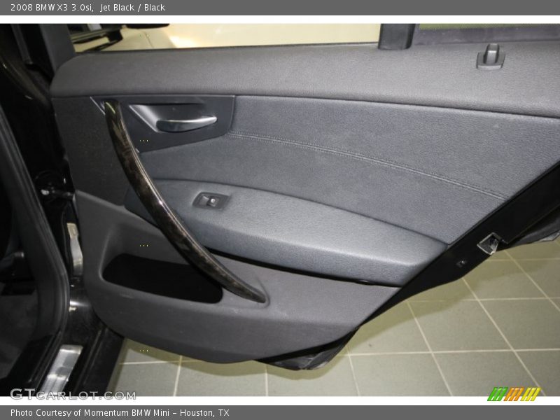 Jet Black / Black 2008 BMW X3 3.0si