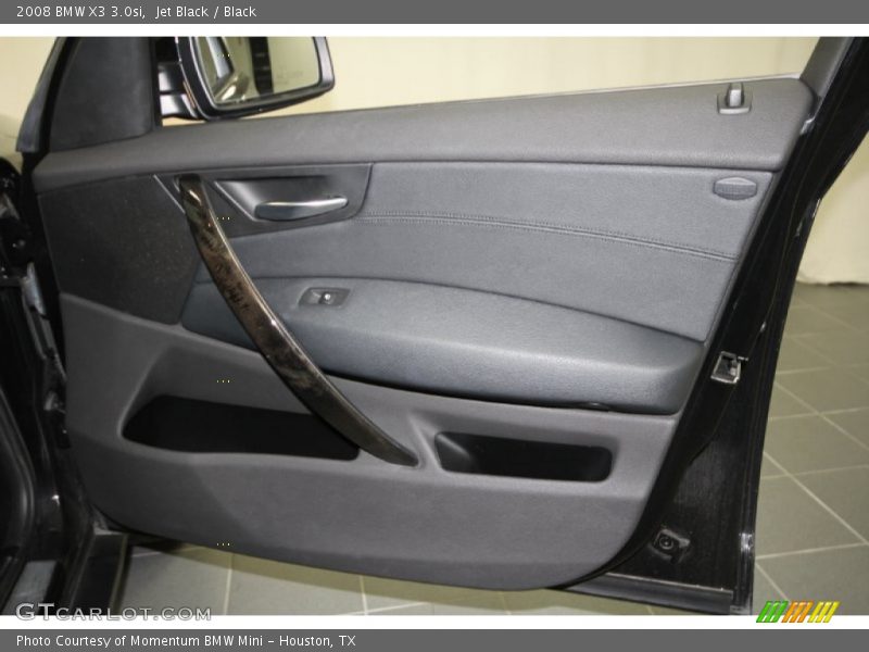 Jet Black / Black 2008 BMW X3 3.0si