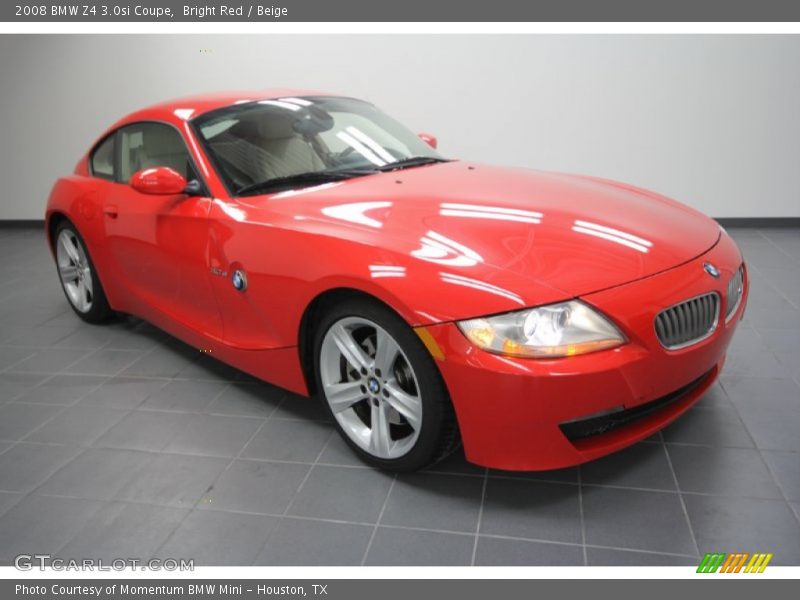 Front 3/4 View of 2008 Z4 3.0si Coupe