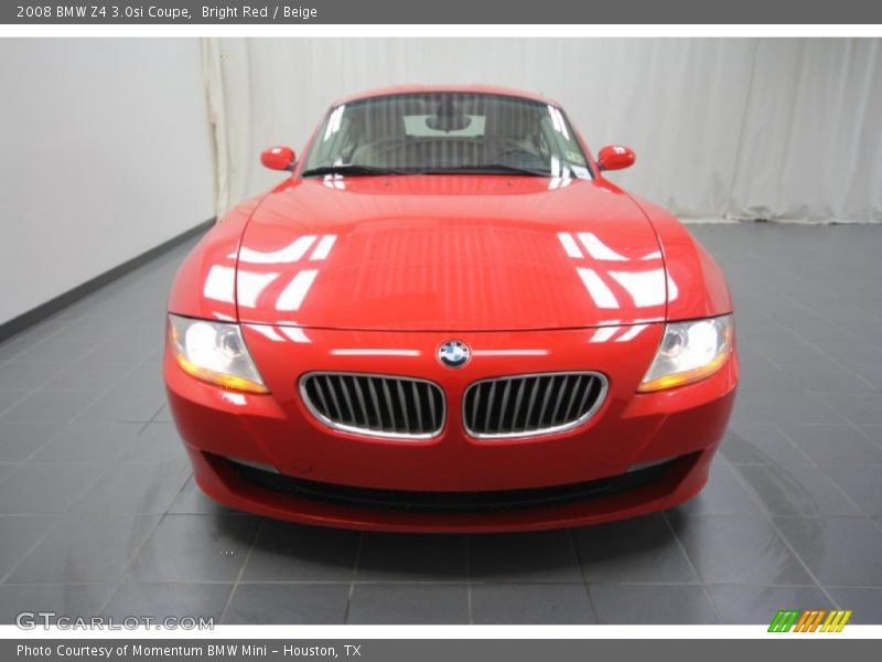 Bright Red / Beige 2008 BMW Z4 3.0si Coupe
