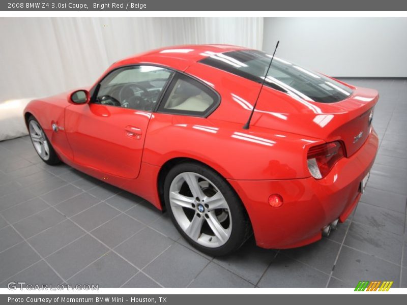  2008 Z4 3.0si Coupe Bright Red