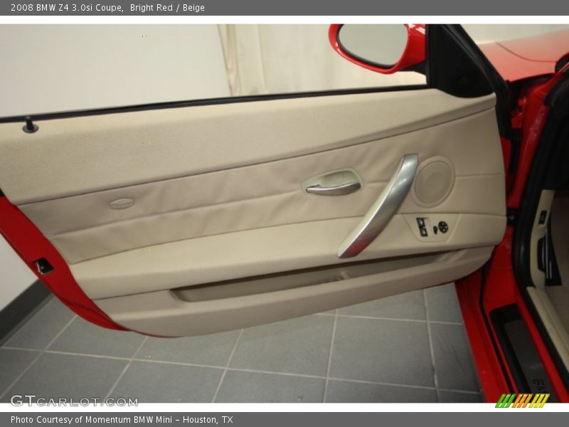 Door Panel of 2008 Z4 3.0si Coupe