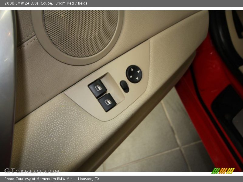 Controls of 2008 Z4 3.0si Coupe